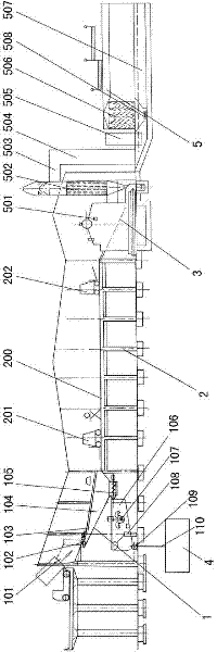 Harmless treatment system and method for municipal waste incineration