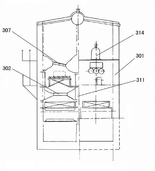 Harmless treatment system and method for municipal waste incineration