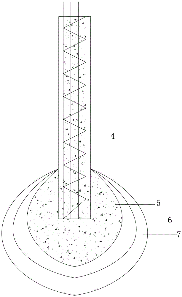 Double-pipe construction method for static pressure pipe-sinking carrier cast-in-place pile