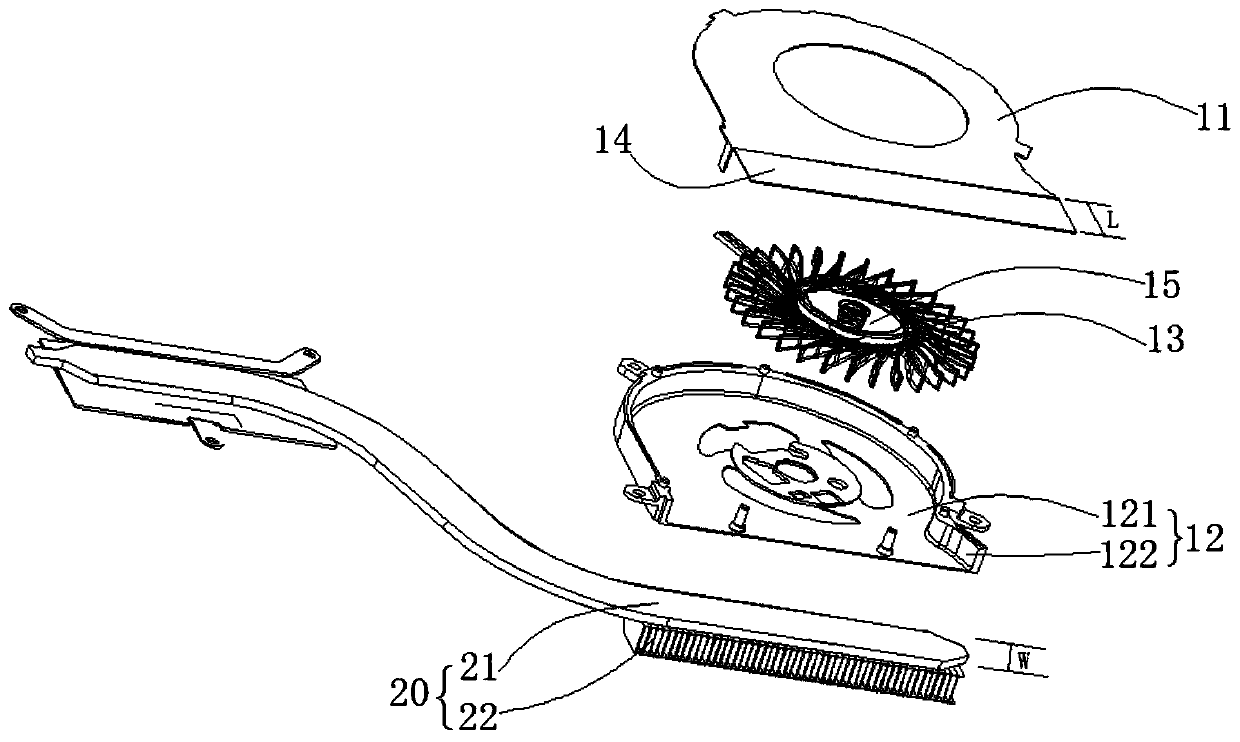 Anti-backflow centrifugal fan system