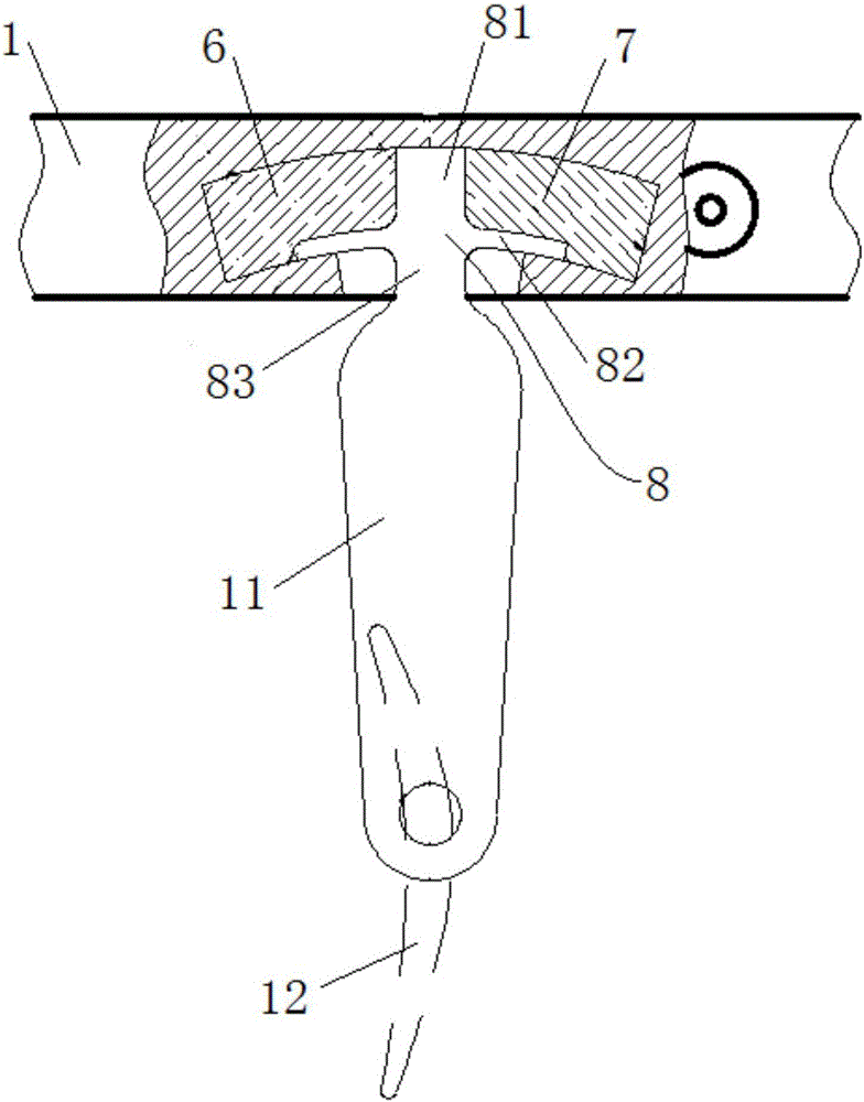 Stator blade driving device
