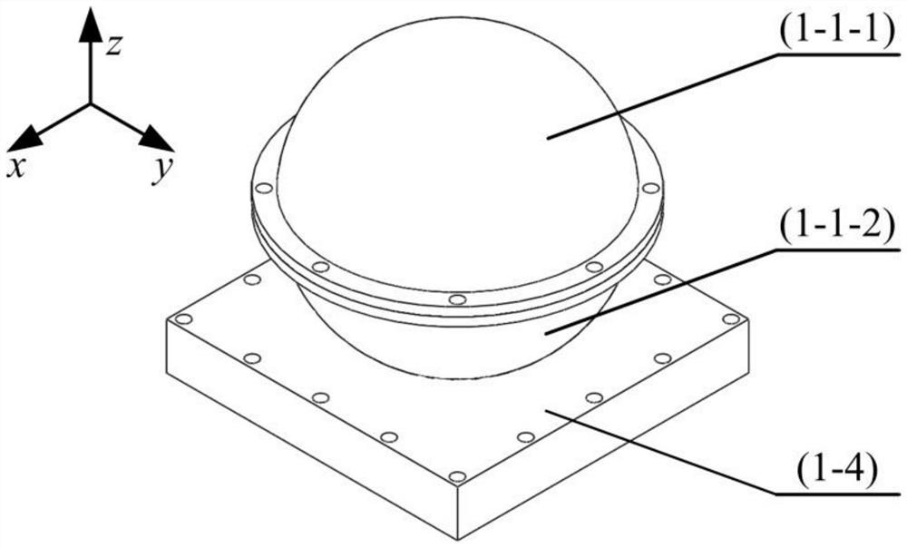 Synchronous three-axis attitude control magnetic levitation inertia actuating mechanism