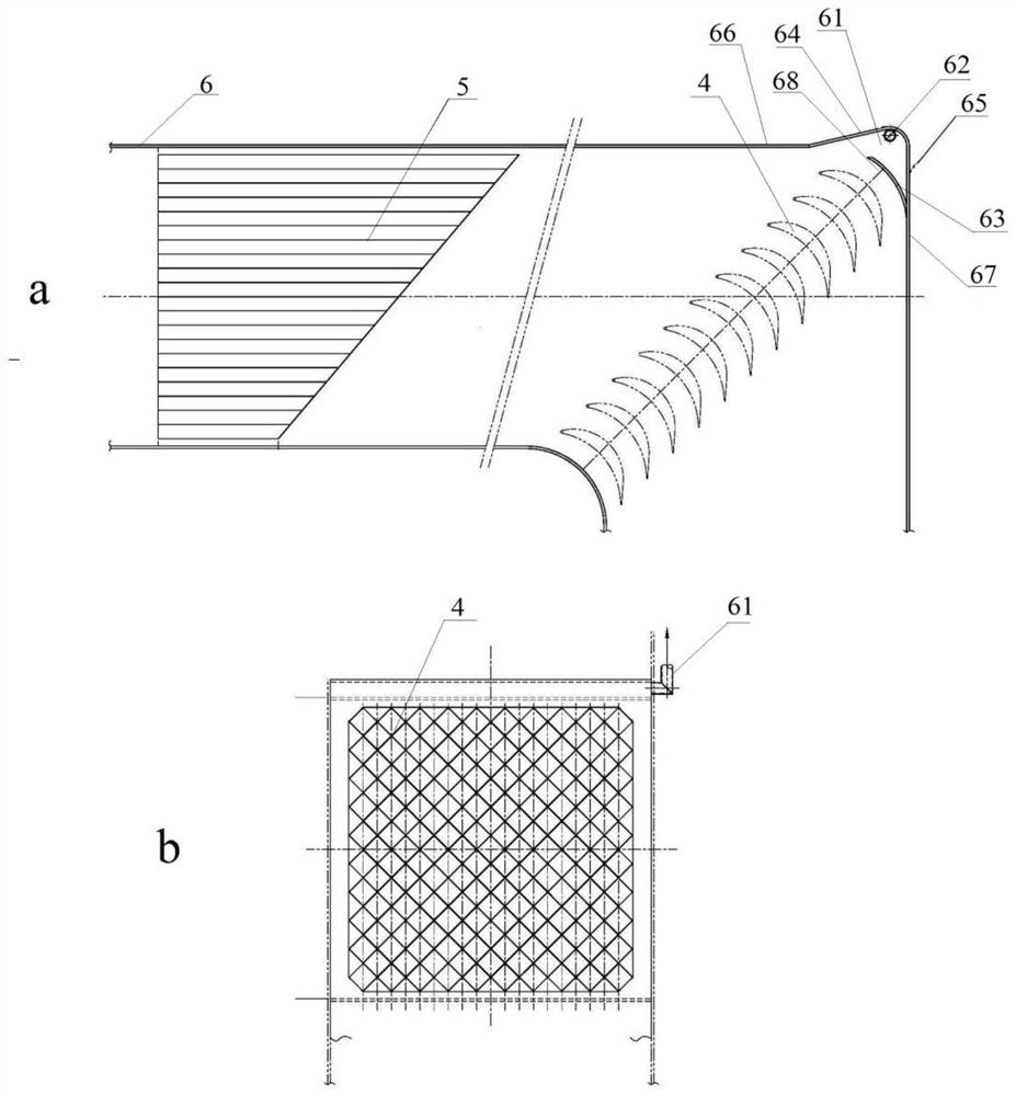 An exhaust device for hydraulic jump trowel in circulating water tank and its application