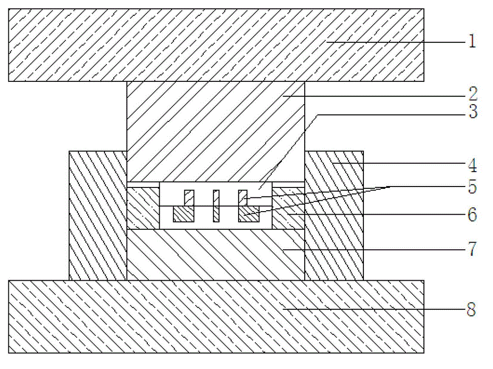 Method for manufacturing preparing multilayer amorphous alloy micro part by vacuum diffusion welding