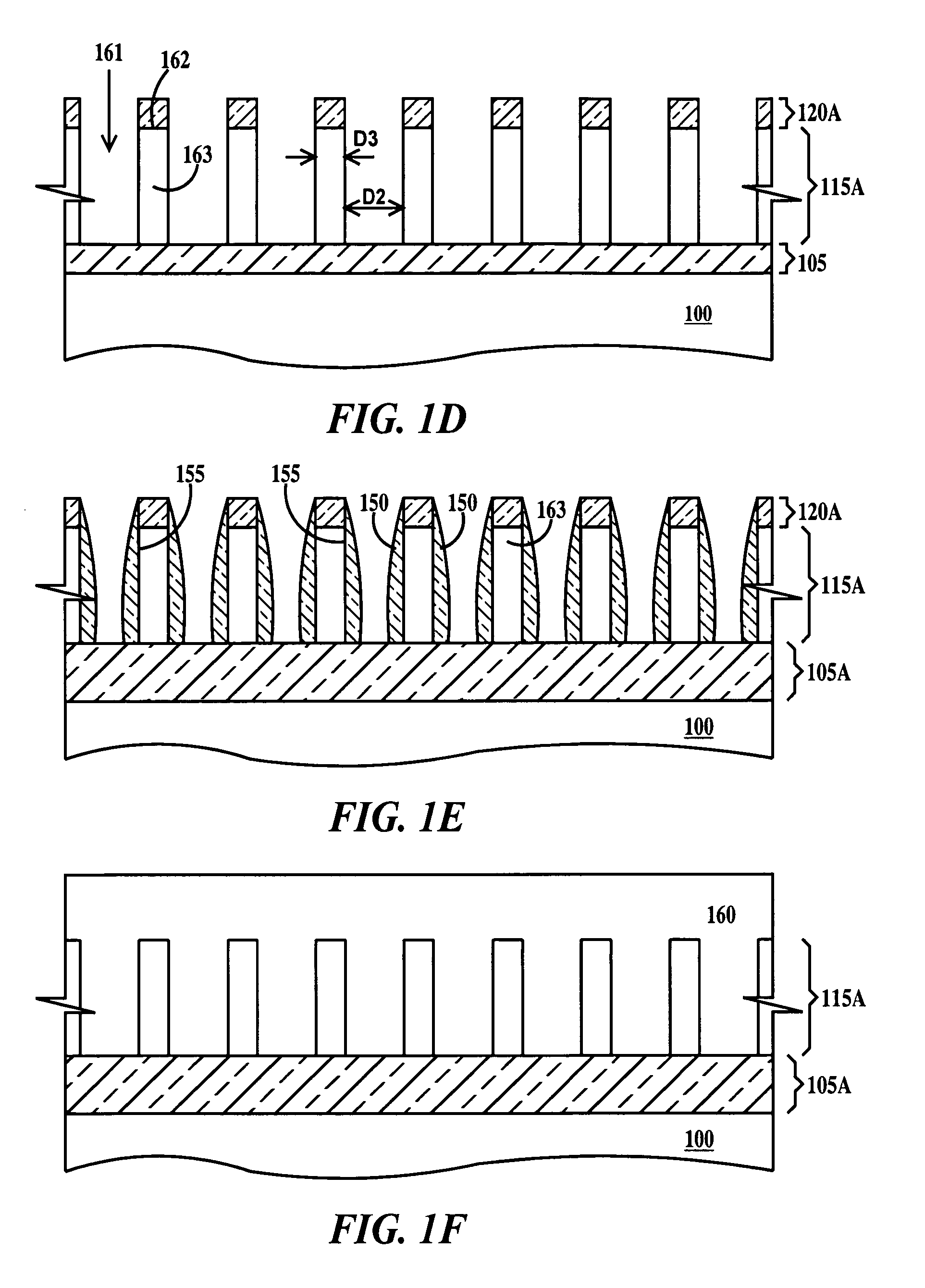Method of forming buried isolation regions in semiconductor substrates and semiconductor devices with buried isolation regions