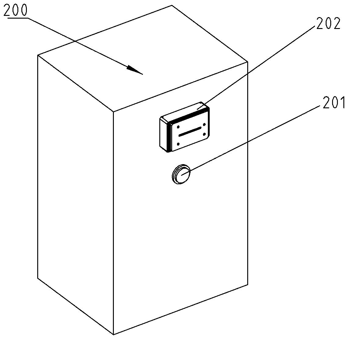 Retractable card passing device and card machine with same