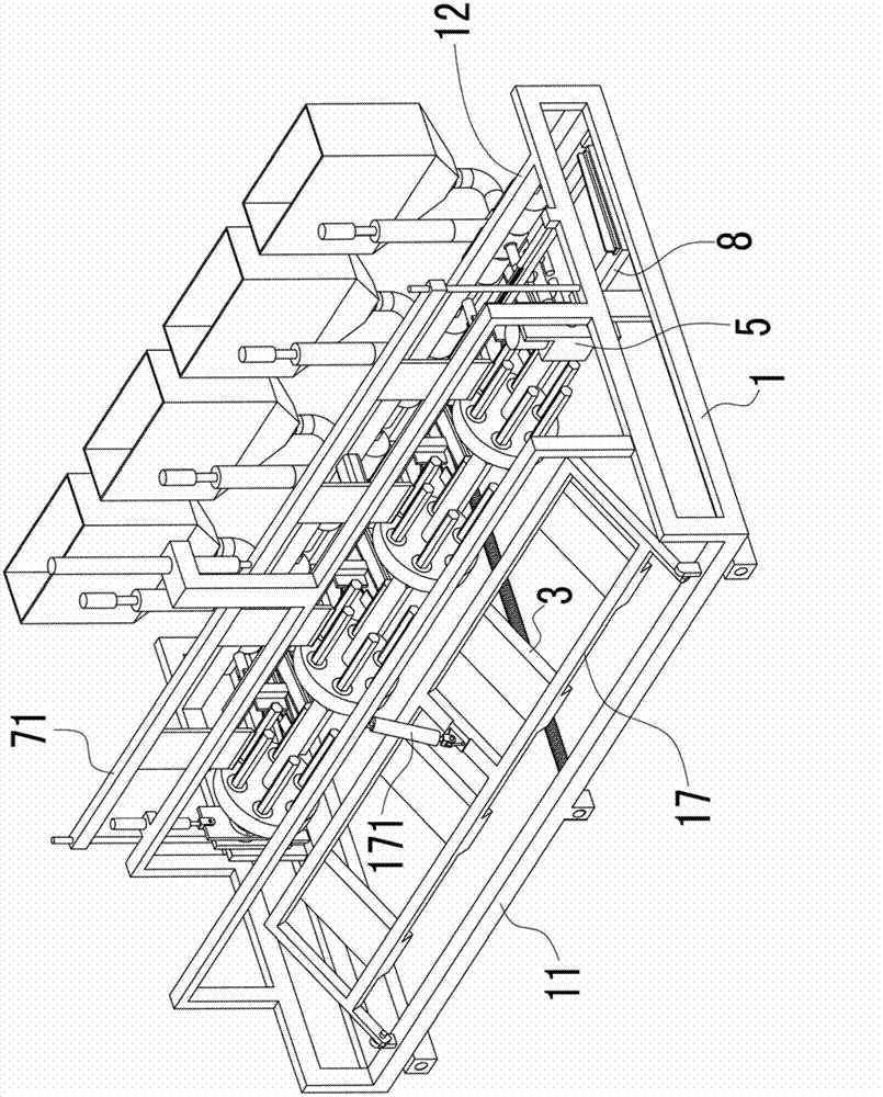 Handwork imitation full-automatic egg-biscuit-roll machine