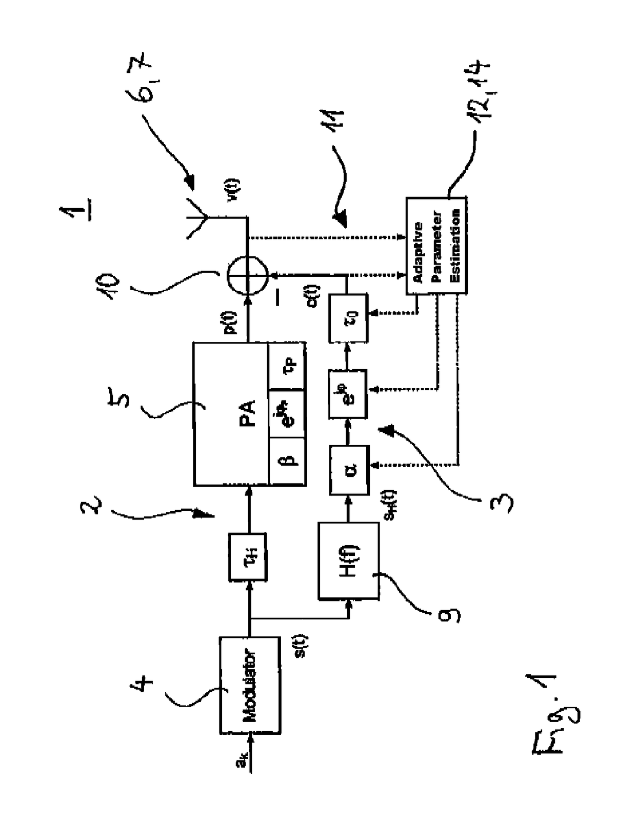 Device and method for transmitting data