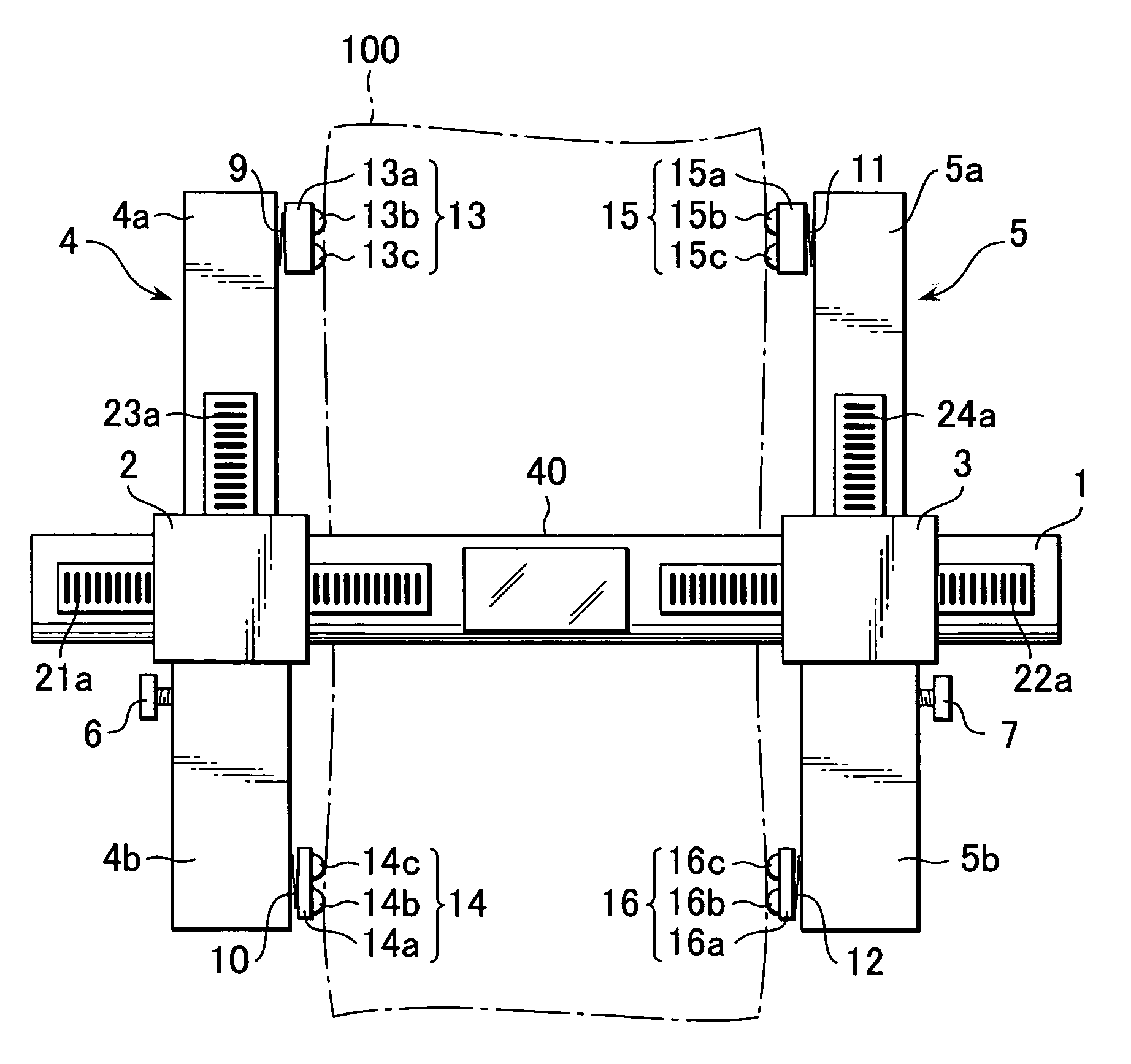 Muscle fatigue level measuring device