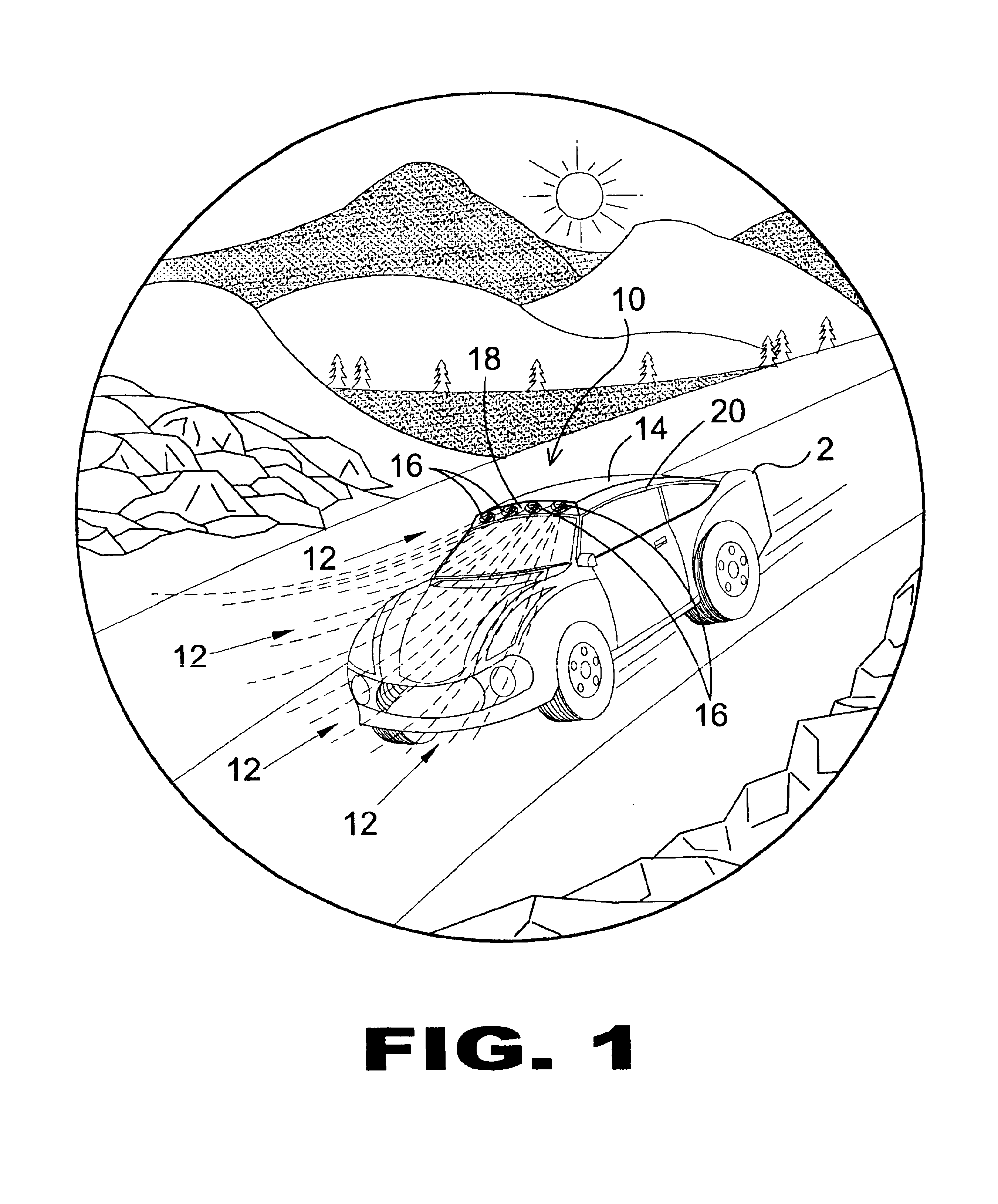 Portable wind power apparatus for electric vehicles