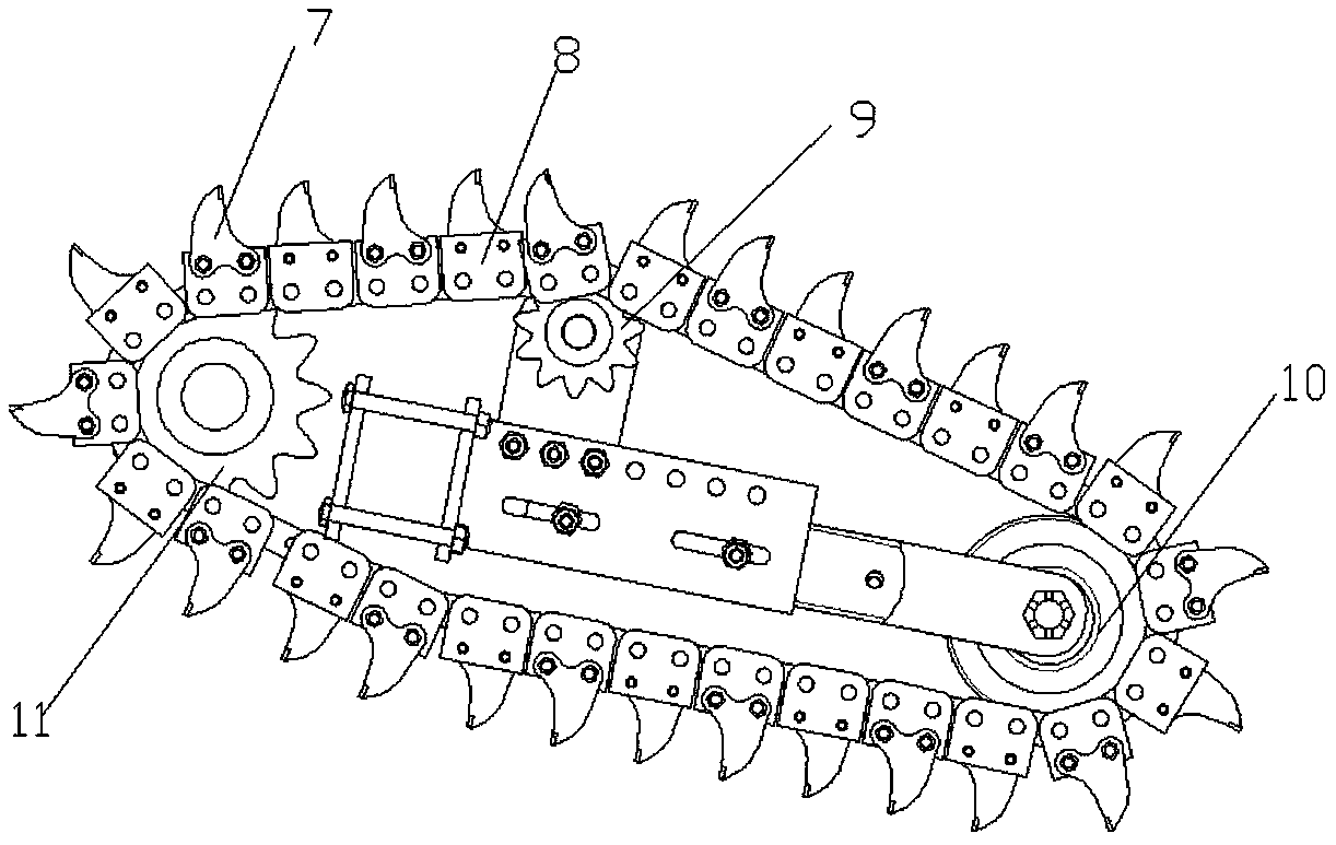 Soil continuous cropping obstacle comprehensive reduction device