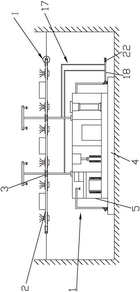 Circulating water purification system and method applicable to lakes
