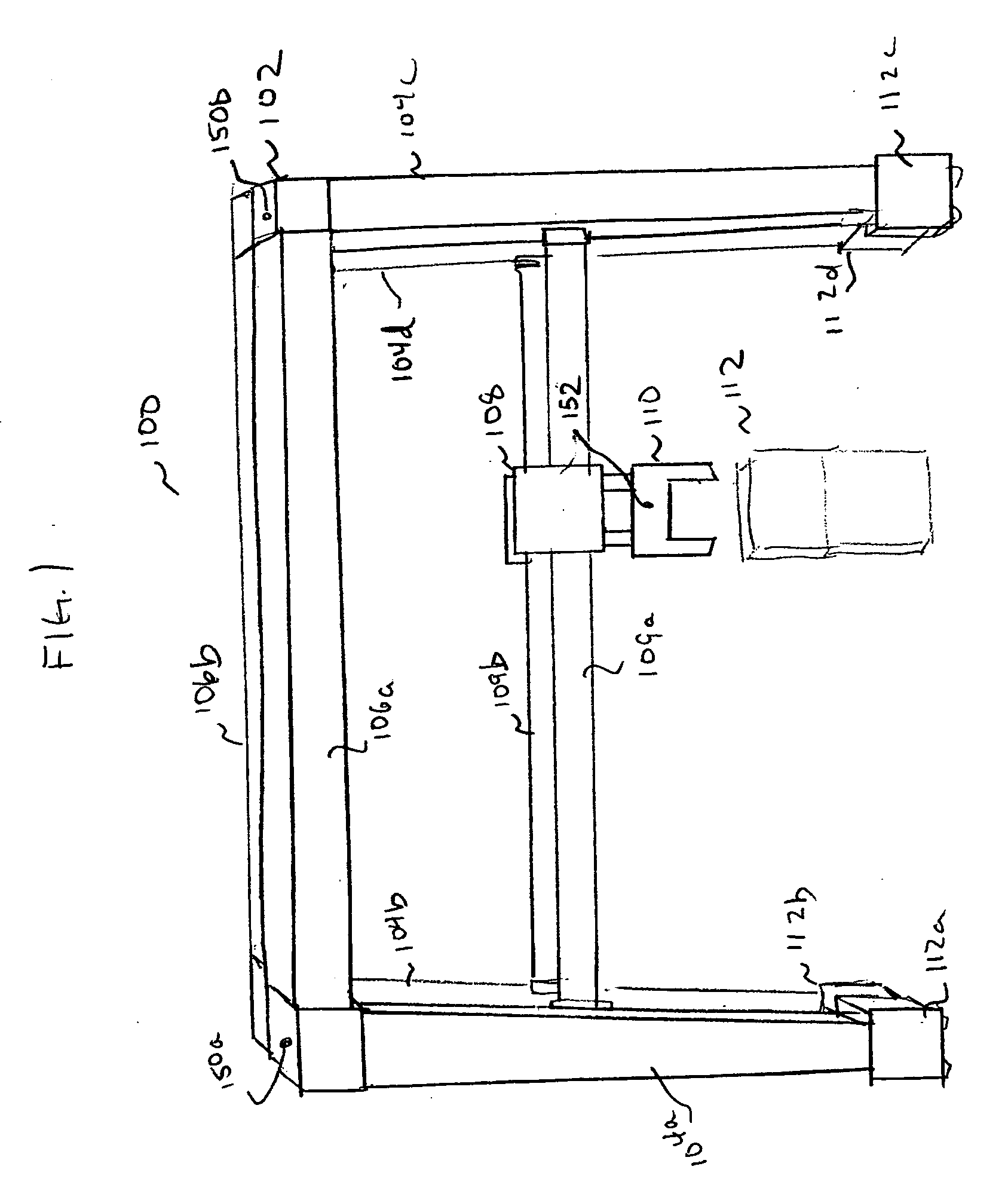Method and apparatus for gantry crane sway determination and positioning