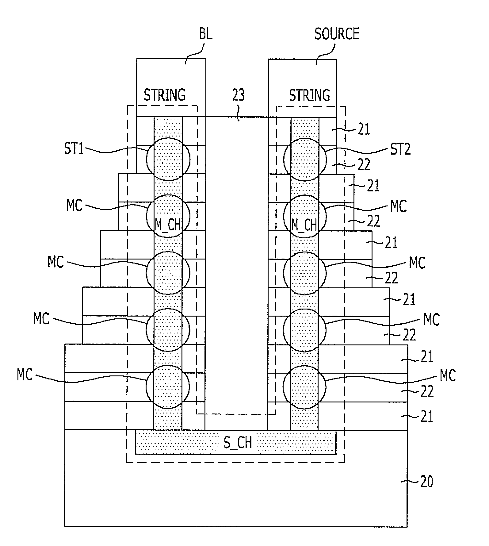 3D non-volatile memory device and method for fabricating the same
