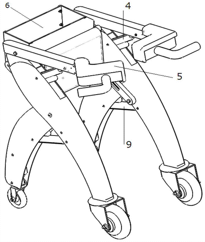 A walking companion robot