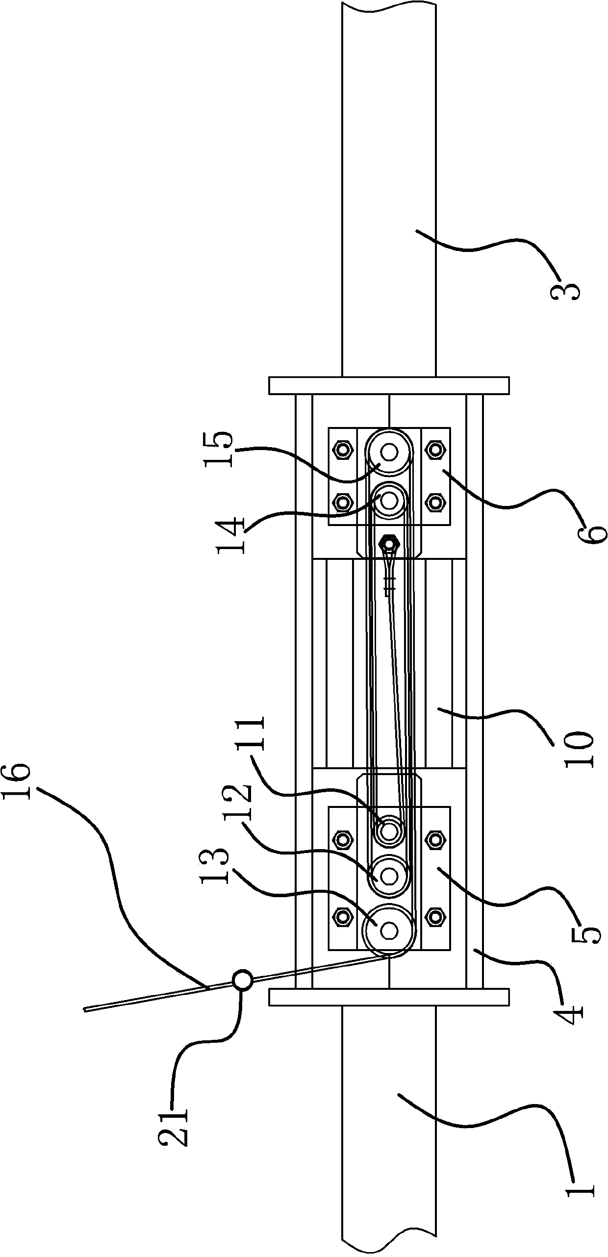 Disconnectable busbar joint device of rigid contact network