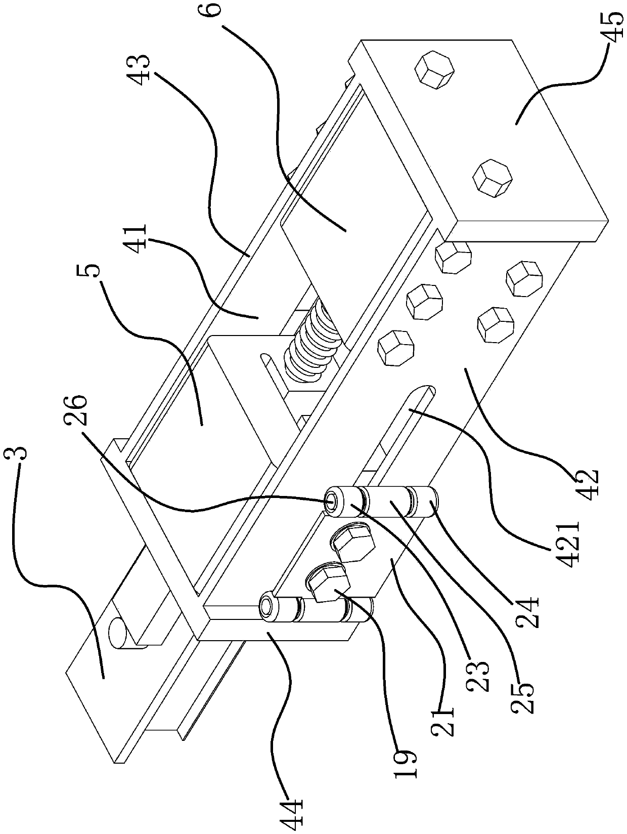 Disconnectable busbar joint device of rigid contact network