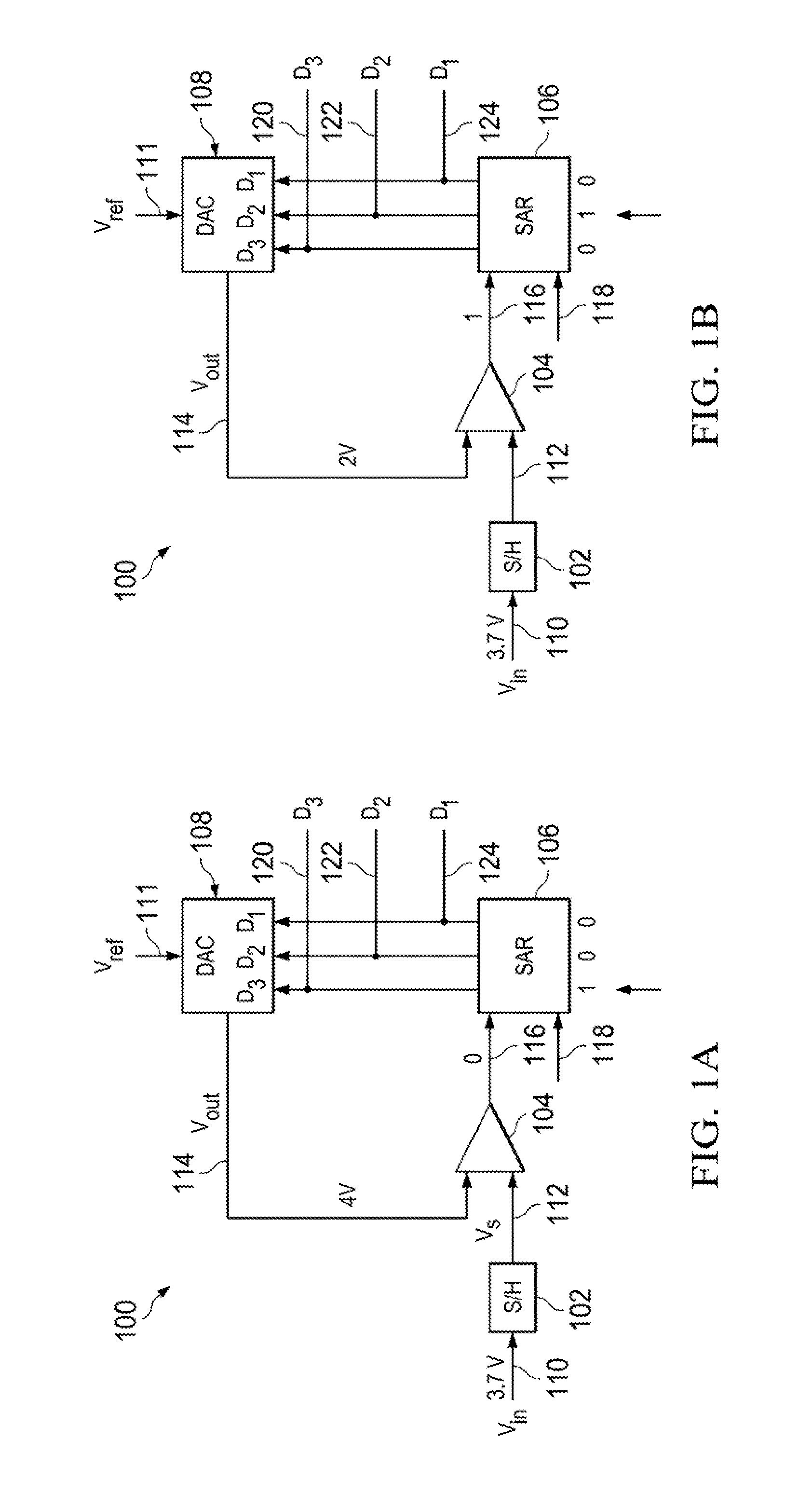 System and method for multi channel sampling SAR ADC