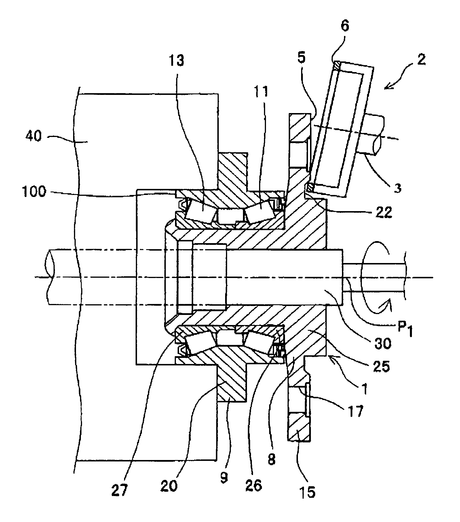 Method of grinding a brake disk mounting surface with an annular recess using an inclined grinding wheel
