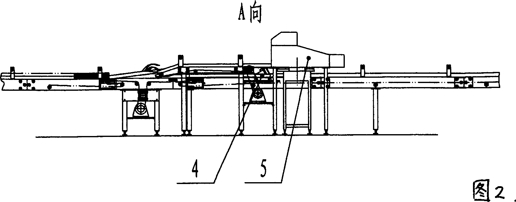 Automatic-feeding metered-packing biscuit production process