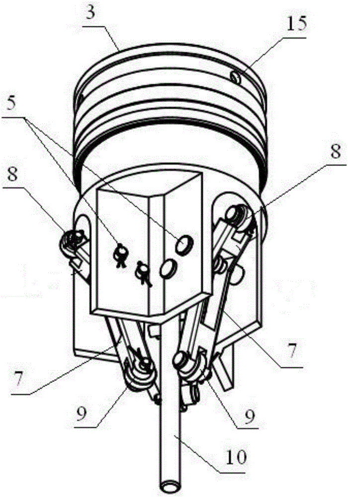 Lever-pulley-triggered static pressure fishing device
