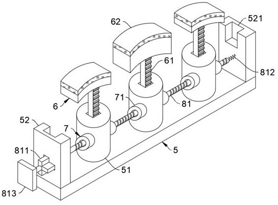 An automobile bumper milling hole rolling welding equipment