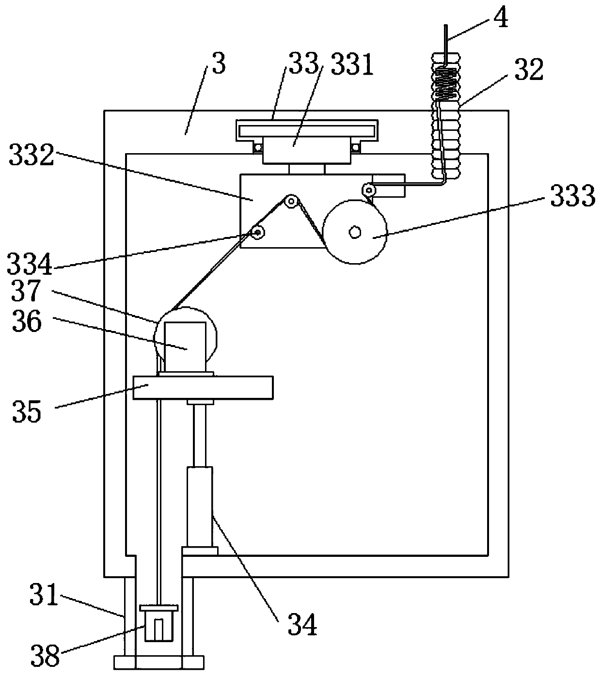 A survey device for a photovoltaic system