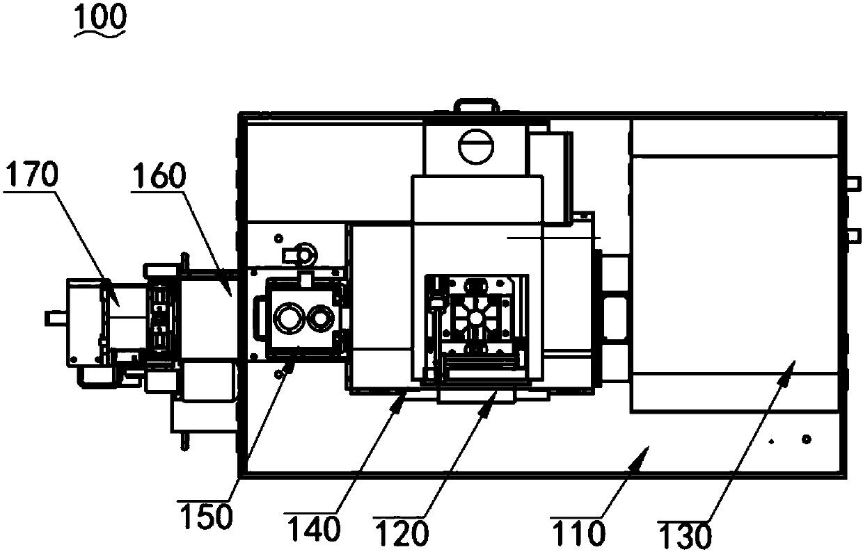 Rubber or silica gel mixing, defoaming and extrusion forming integrated machine