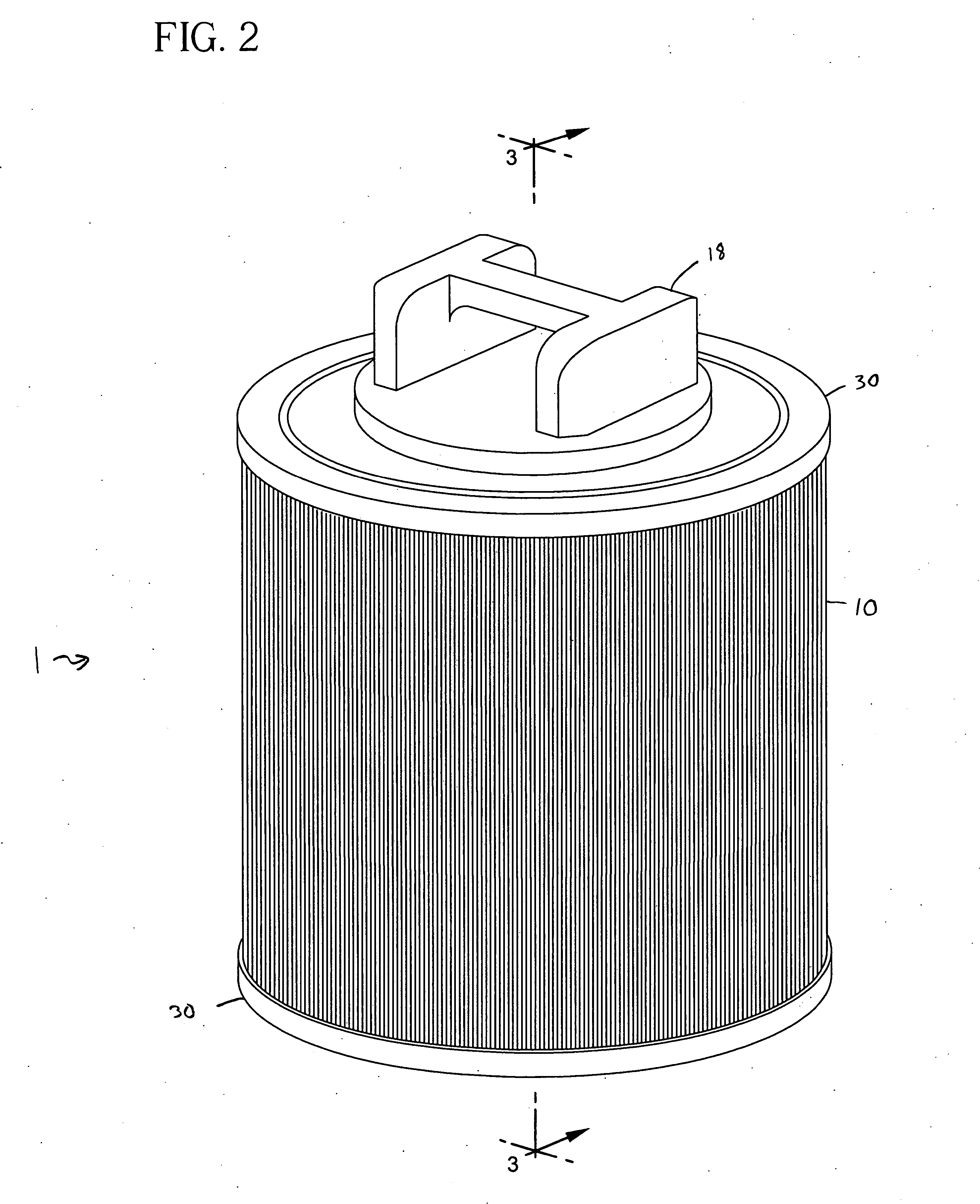 Replaceable tandem filter cartridge assembly