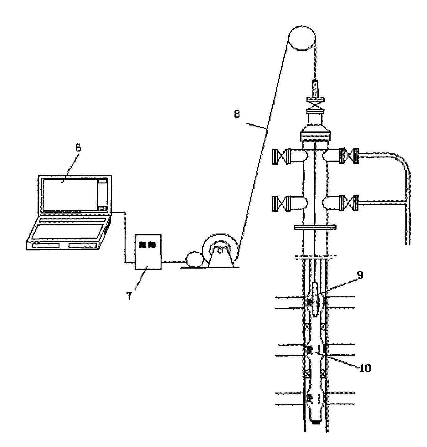 Intelligent injection allocation instrument of water injection well