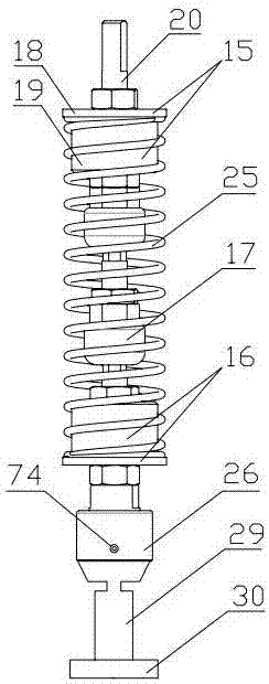 Omnipotent triple-head stamping machine