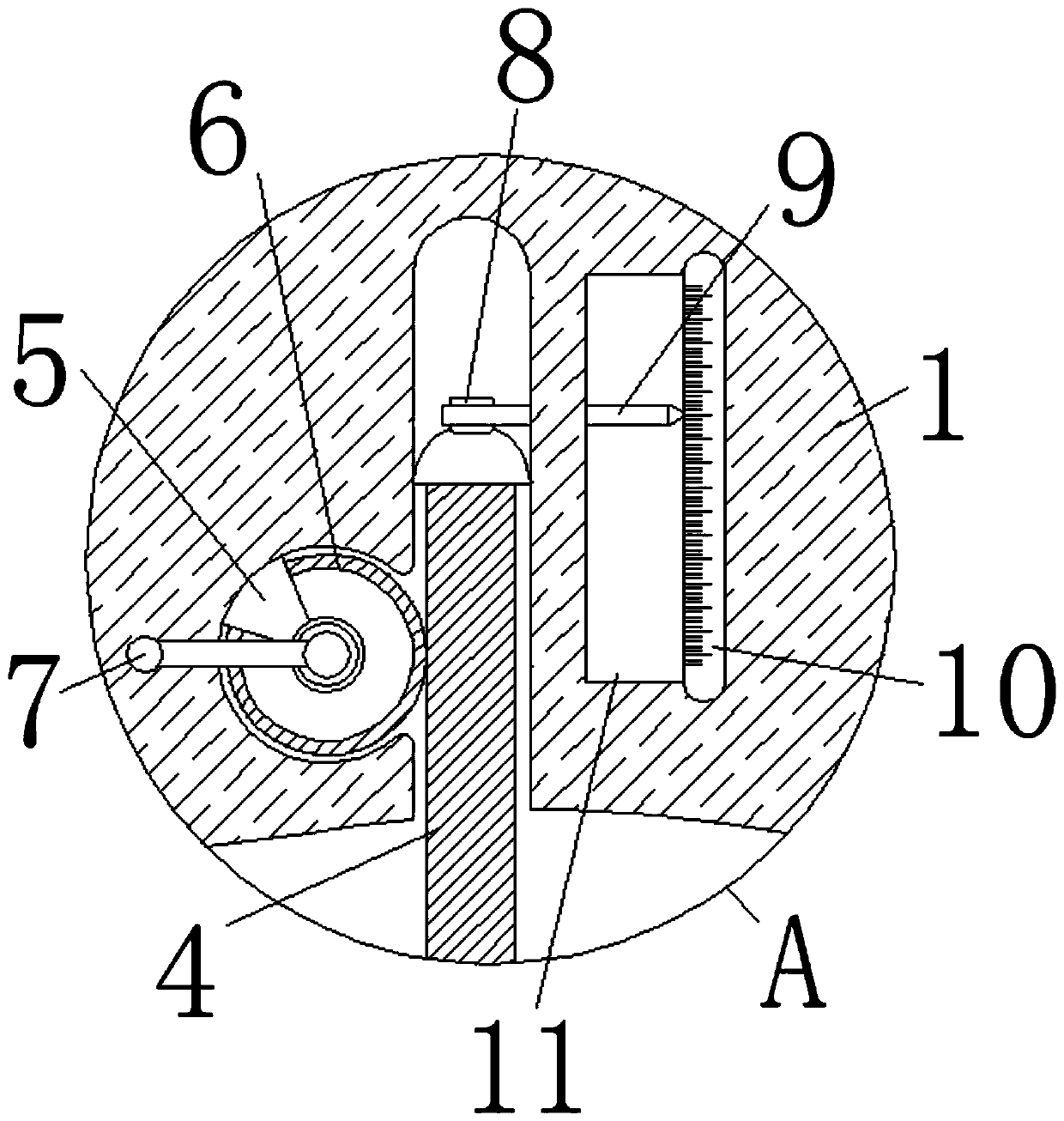 Solid solution casting technology and device for heterogeneous anion-exchange membrane