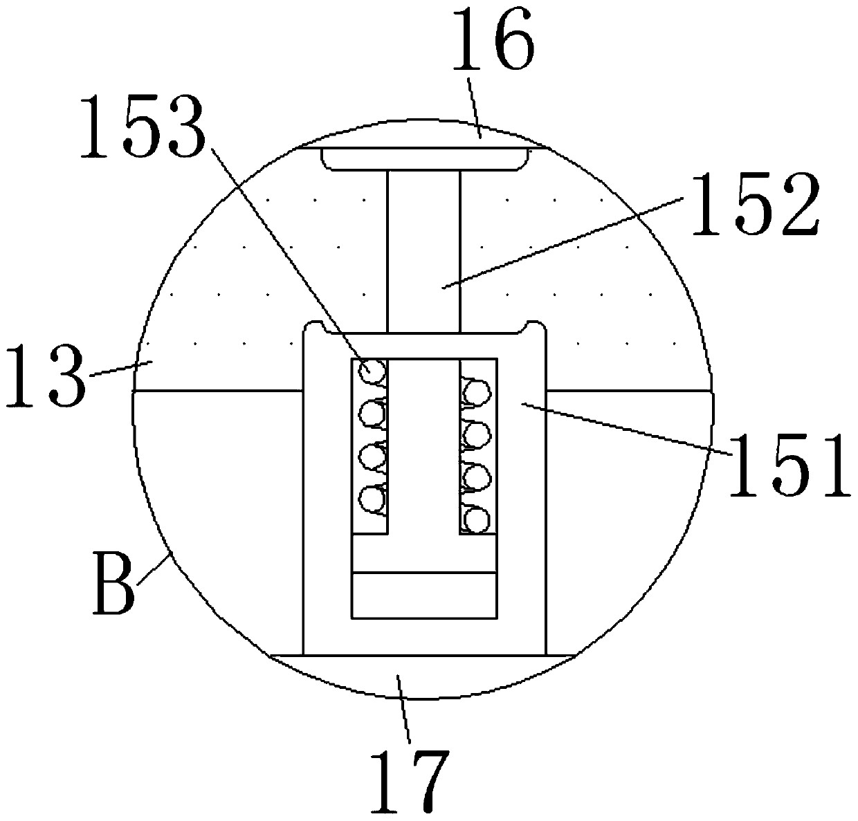 Solid solution casting technology and device for heterogeneous anion-exchange membrane