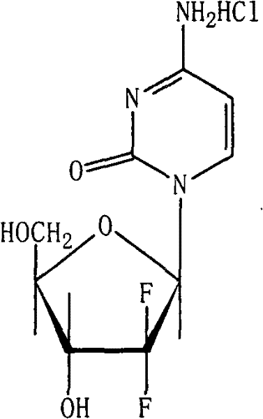 Gemcitabine hydrochloride lyophilized powder injection