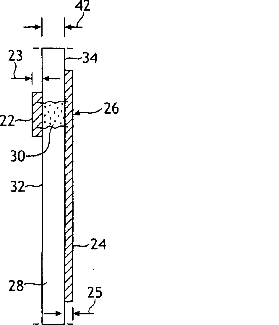 Electrical conductivity bridge in a conductive multilayer article