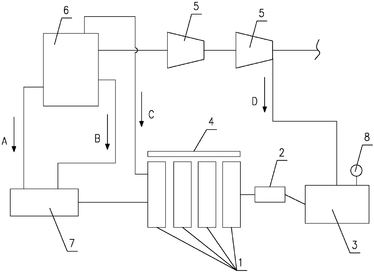 Method for preparing biodiesel from alage cultured by exhaust gas and ash of power plant as well as system