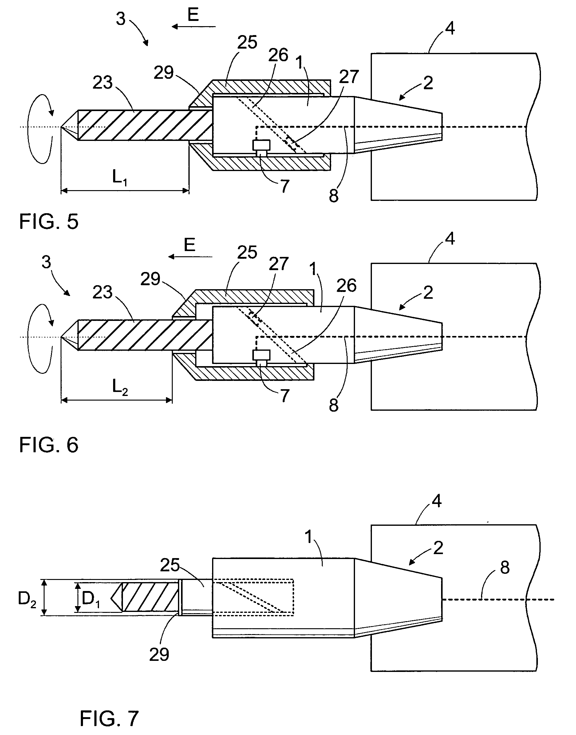 Method for indexing a rotating tool and a tool for machining