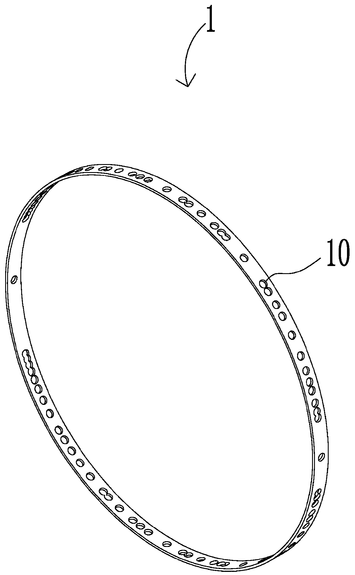 A kind of hole planter adjustable seed ring belt assembly
