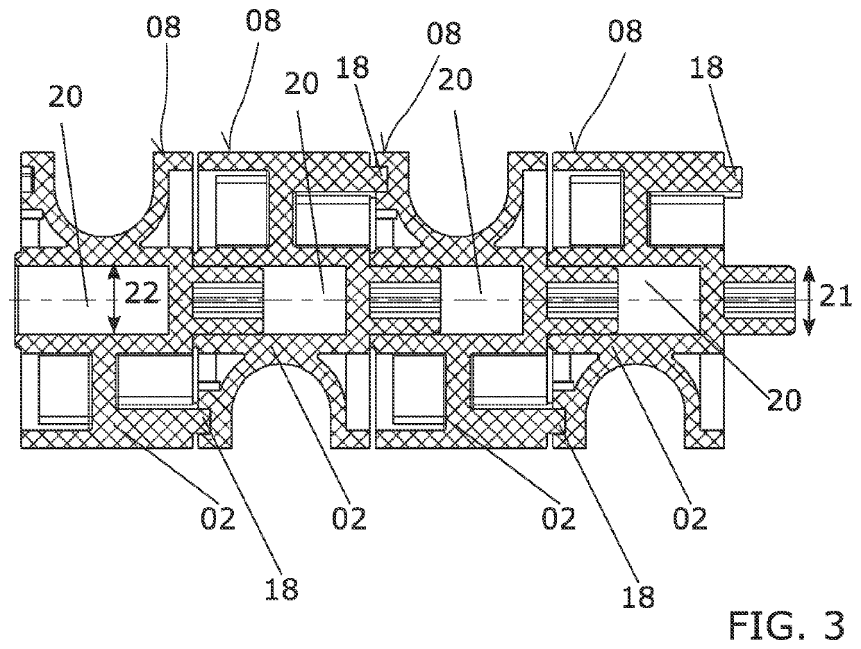 Rotary slide valve for regulating a flow of fluid, and method for producing a rotary slide valve