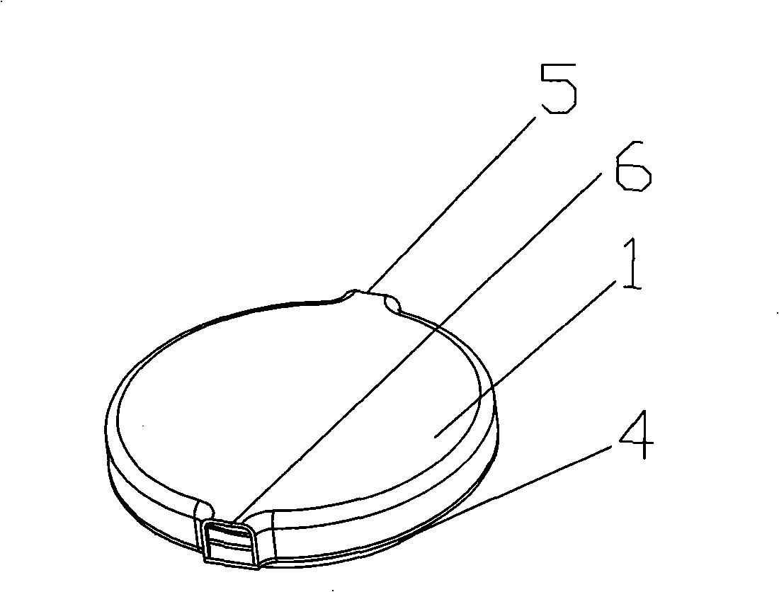 Sealing structure of artificial cochlea implant and sealing process thereof