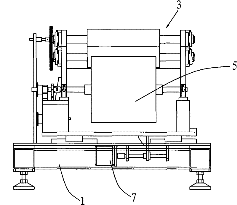 Full-automatic die-cutting feeding, material-receiving and discharging mechanism for lithium battery pole piece