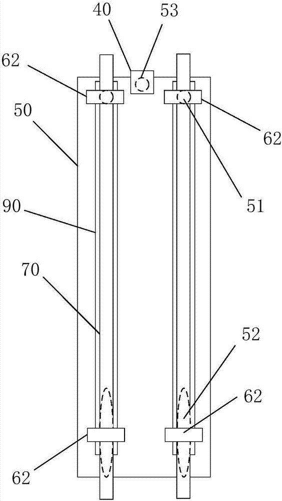 Concrete backfill device of unbonded ring anchor prestress lining structure anchorage groove and construction method