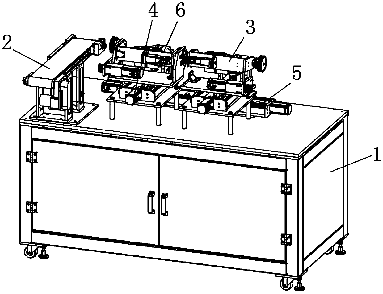 High-precision pipe polishing device