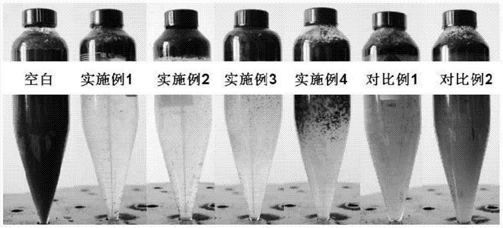 A treatment method for high oil and poly-containing sewage