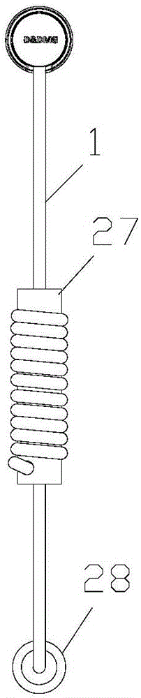 A convenient pulling force training device