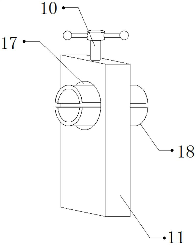 A cleaning device for floor heating pipeline installation