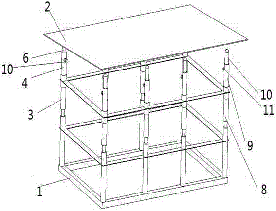 Feeding frame for cutting machine