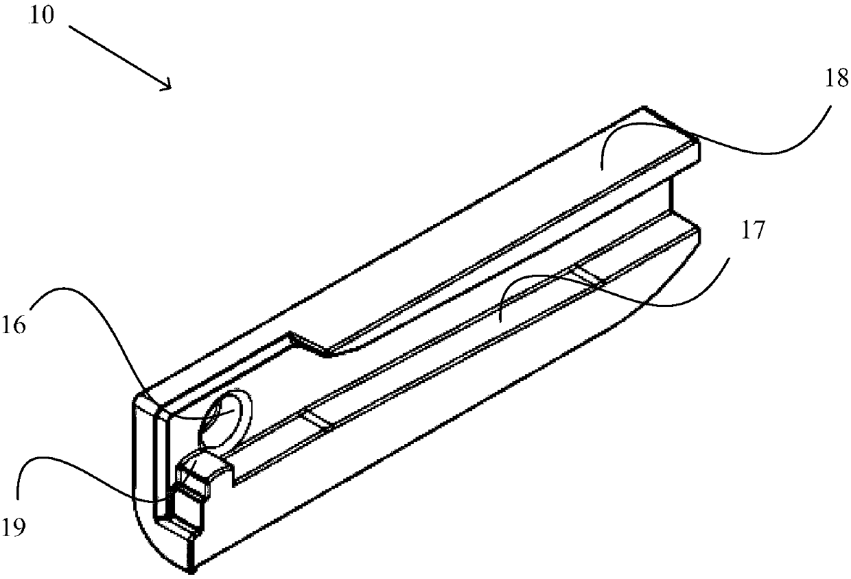 The installation method of refrigerator rail, refrigerator and refrigerator rail