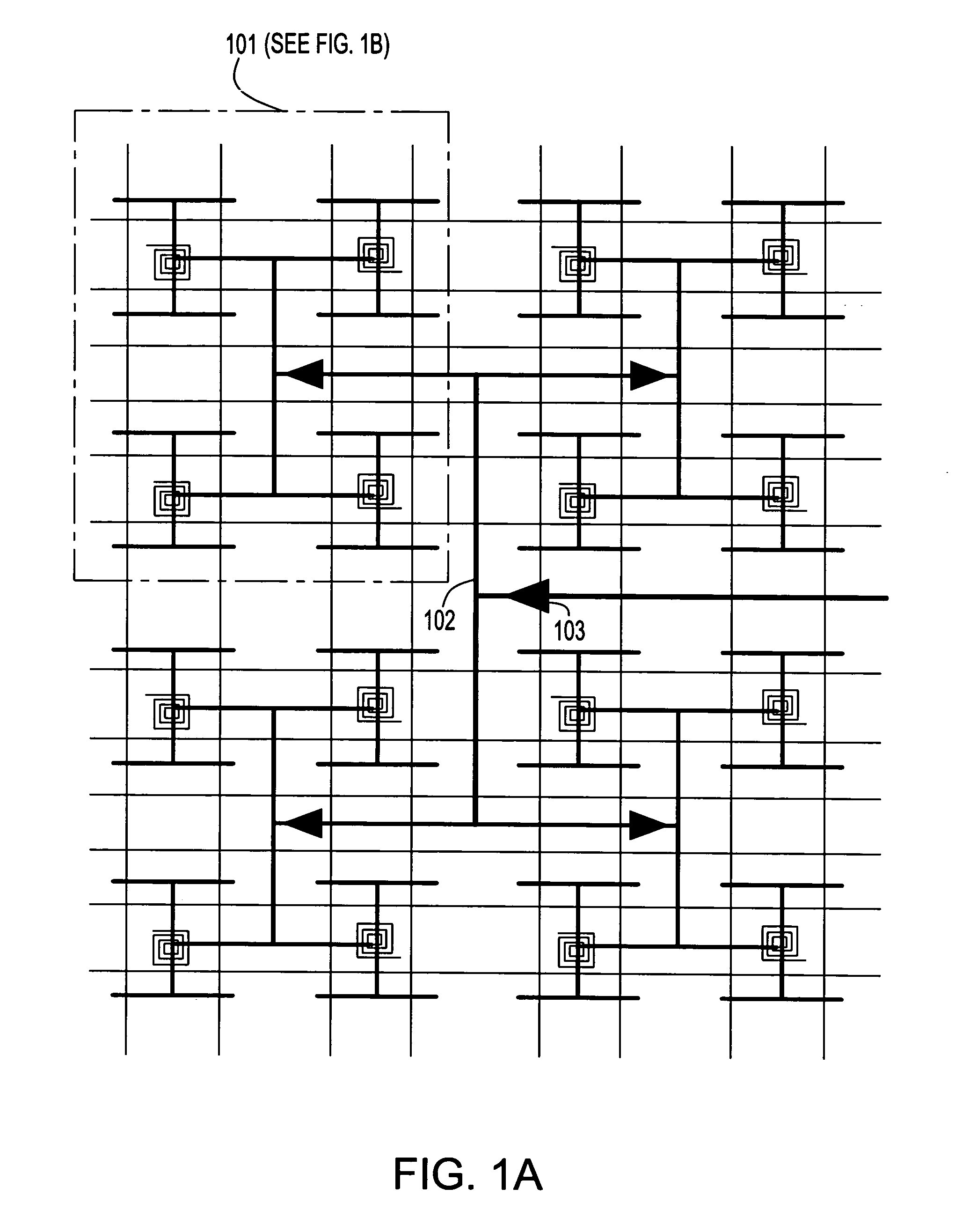 Resonant tree driven clock distribution grid