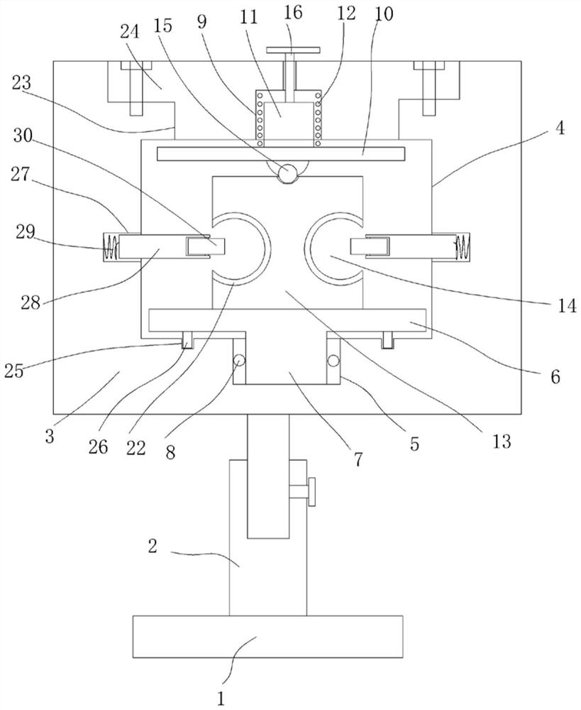 Yarn feeding and guiding device for textile machine